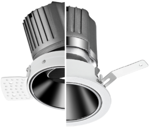 1802R - Trimless / Trim Available in 3" 4" 5"